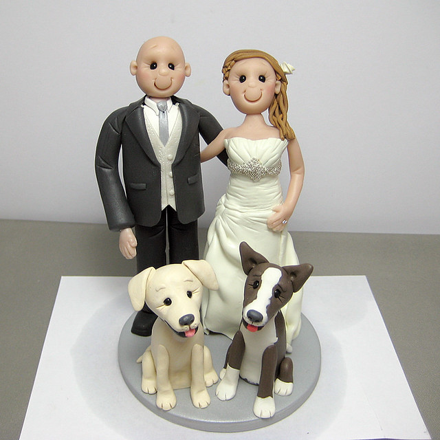 clay wedding cake toppers on Polymer Clay Wedding Cake Topper   Flickr   Photo Sharing