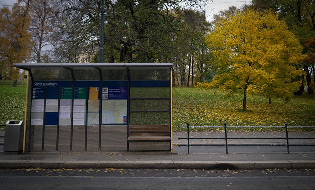 slottsparken bus stop (Oslo)