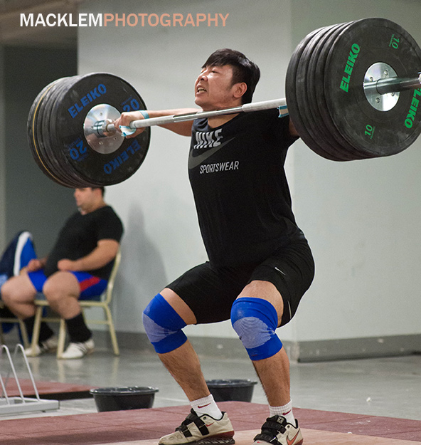 Lu Yong CHN weightlifter 2008 Olympic champion 85kg category