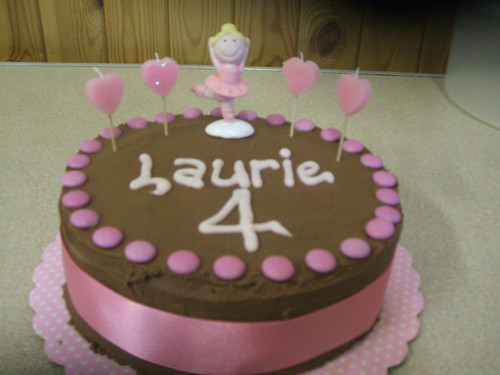 Laurie's birthday cake
