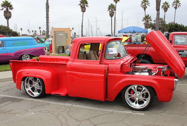 This Hot Red 1957 Ford F100 Is A Gem On Wheels