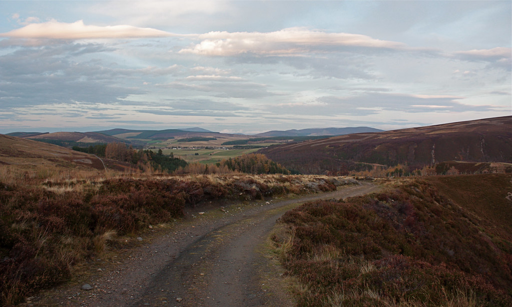 Tomintoul in the distance