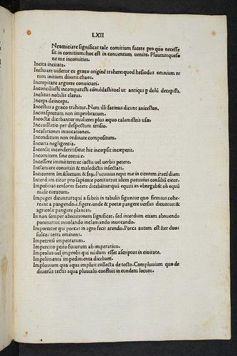 Variant reading in Festus, Sextus Pompeius: De verborum significatione