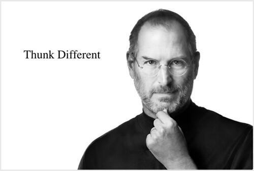 Steve Jobs Thunk Different
