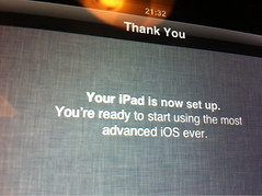 Second device done. W00t! #update #icloud #ios5
