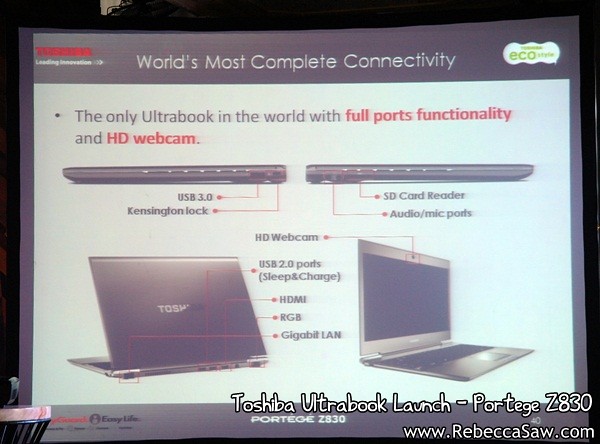 Toshiba Ultrabook - Portege Z830-2