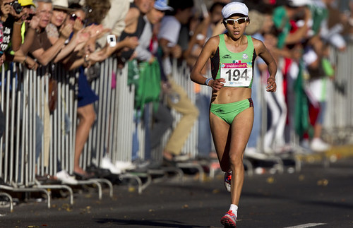 Madaí Perez muy cerca del oro en el Maratón femenil Panamericano