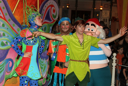 Peter Pan and Mr Smee