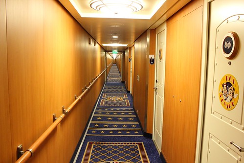 Stateroom Hallway - Disney Fantasy
