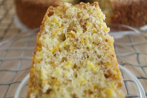 cake with olive oil, almonds & citrus 56