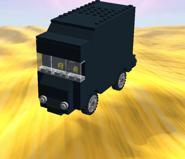 Lego SWAT Van Finished The van is done Features 1 Driver