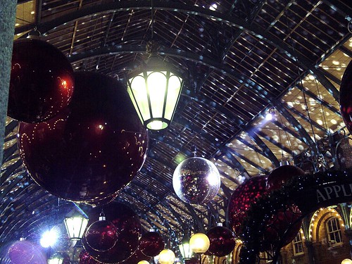 2011 Christmas lights, Covent Garden, London