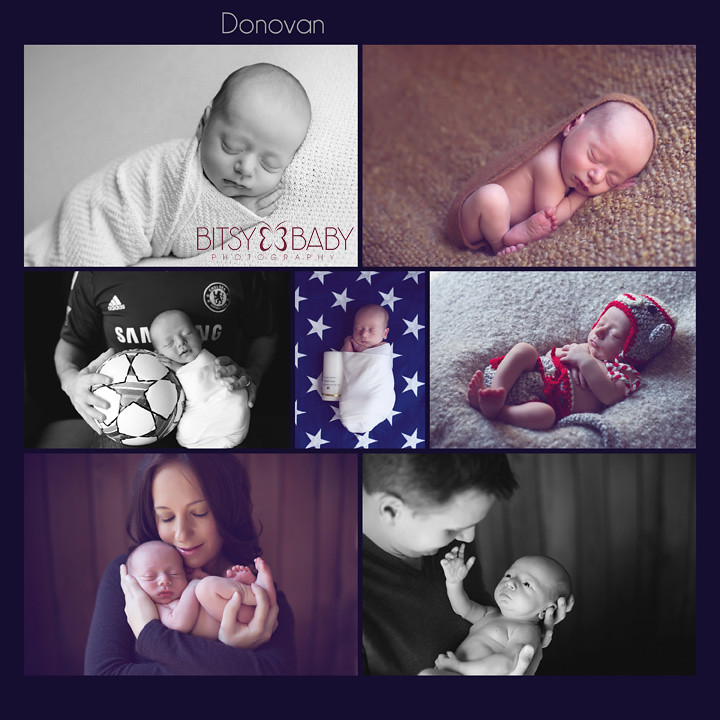 newborn baby photography collage