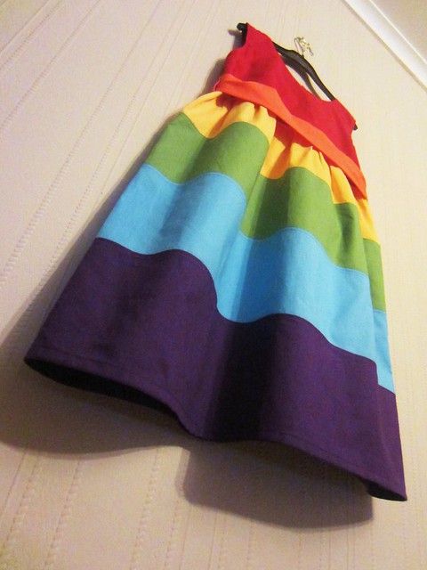 Kitschy Coo: The Rainbow Party Frock