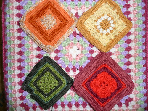 These are gorgeous Squares, great patterns! Brillaint colours!
