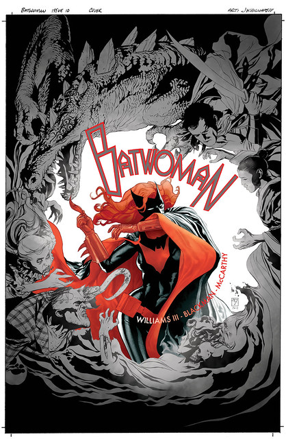 Batwoman 10-cover logo