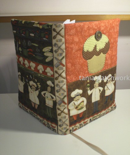 Capa Caderno de Receitas by tania patchwork