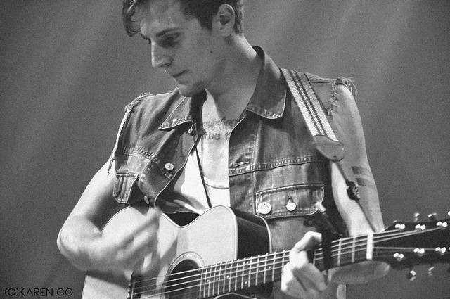 John O'Callaghan of The Maine The Maine live in Manila 2012