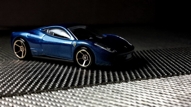 Ferrari 458 Italia blue