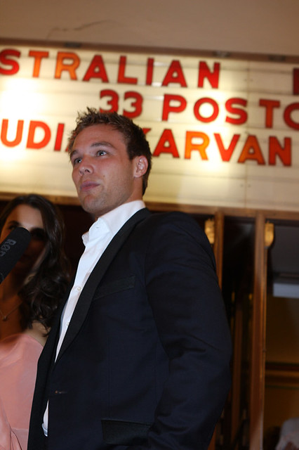 Rhiannon Fish and Lincoln Lewis 33 Postcards Movie Premiere At Randwick