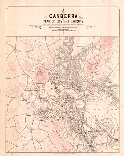 Canberra Plan of the City & Environs - September 1918