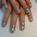 Shellac Baby Blue Rock Star Nails