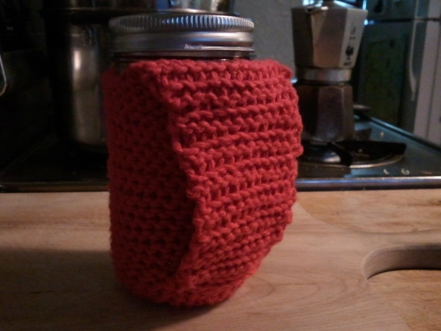 Crochet mason jar QZs