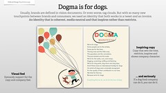 Brands and their social voice: Dogma is for dogs
