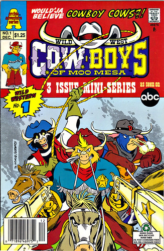 'Wild West C.O.W. Boys of Moo Mesa' #1 of 3 { Original Mini-Series } (( 1992 ))