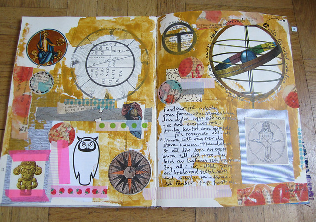 Art journal peek: Circle Fascination