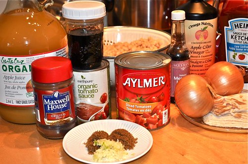 baked beans/ingredients