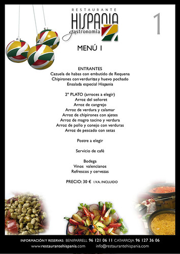 Menú grupos empresa nº 1 30€ (IVA incluido) by Gastronomia Hispania