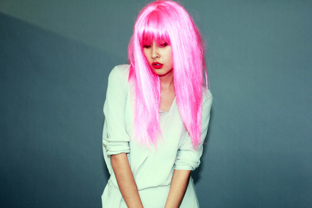 denni pink hair