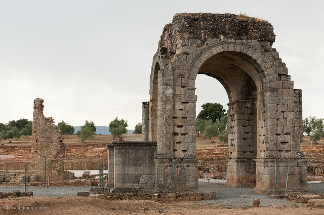 Restos de la ciudad romana de C�parra