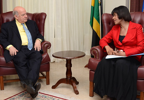 Secretary General of the OAS met with the Jamaican Prime Minister