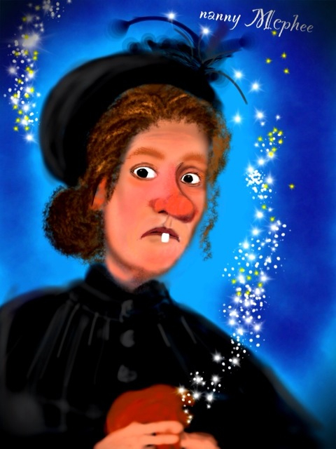 nanny mcphee coloring pages - photo #42