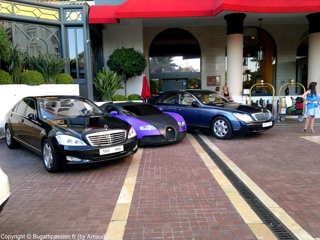 Bugatti Veyron matt black matt purple by Bugattipassionfr