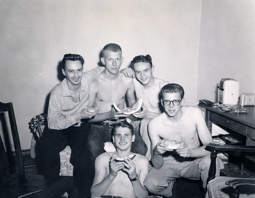 Men's Dorm Room, 1950s