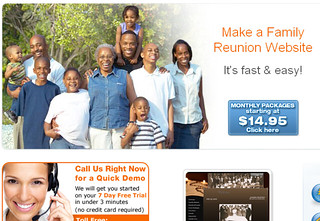 Create A Family Reunion Website