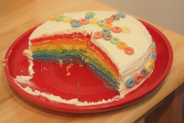 Rainbow Cake, 5