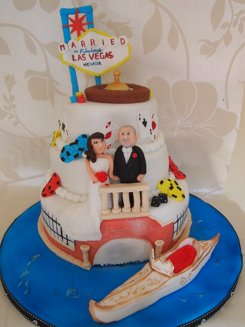 Las vegas wedding cake