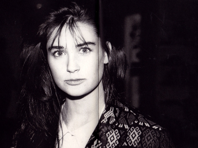 Demi Moore From the book Warhol's World