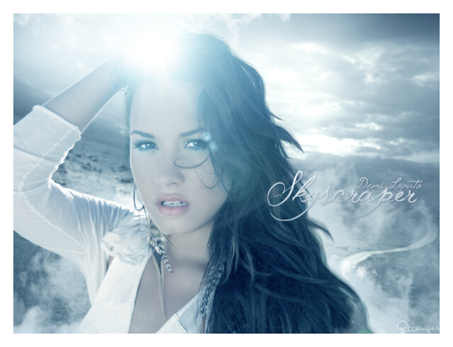 Demi Lovato Skyscraper I love the new song of Demi so I was inspired from