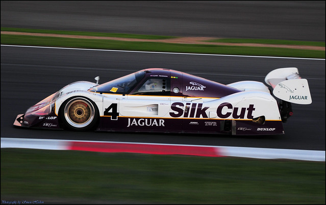 Silverstone Classic 2011 TWR'Silk Cut' Jaguar XJR11