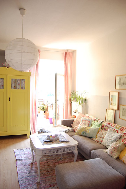 the new old yellow armoire