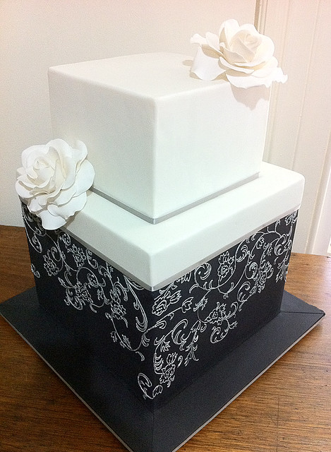 Jane and Ewan's wedding cake I loved doing this cake the bride was so