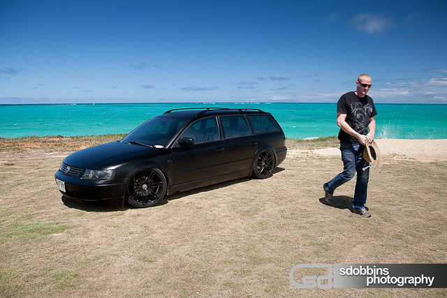STS808 Tuning's B55 Passat on RS4 Reps 9578