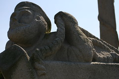 Monument des marins péris en mer, Yves de Araujo, pointe du Roselier, baie de Saint-Brieuc