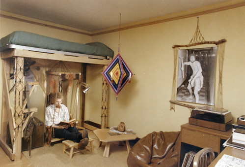 Single room, Turner House in Kronshage, 1970s. 