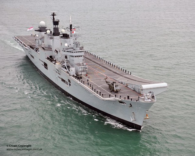 Το Βρετανικό αεροπλανοφόρο, HMS Illustrious